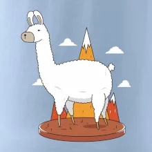 Alpaka kreslená Alpaka kreslená