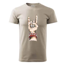 Rocková ruka s náramkom