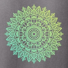 Mandala zelenožlutá Mandala zelenožlutá