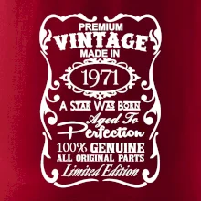 Vintage Etiketa - 1971