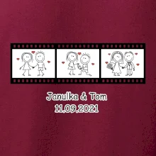 Svadobný deň - váš nápis (Hana-creative)