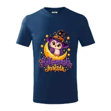Halloweenska hviezda - sovička na mesiaci