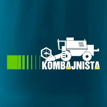 Kombajnista zelená a žltá