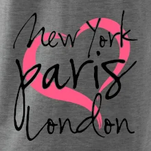 I love NYC Paris London