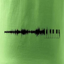 Piano ekg - priebeh skladby