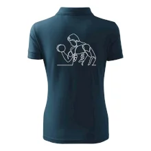 Fitness muž jedným ťahom