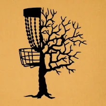 Disc golf pozor strom Disc golf pozor strom