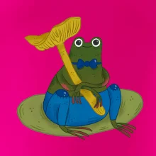 Žaba s hubou (studio-arte.cz)