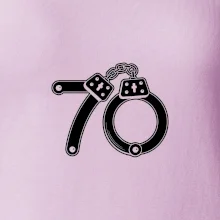 Narodeninové tričko pre policajta - putá 70