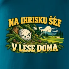 Na ihrisku šéf v lese doma