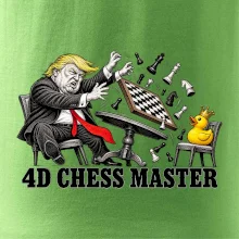 Donald Trump prohrává šachy s kachnou