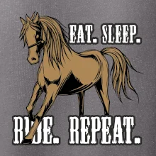 Eat Sleep Ride Repeat Western