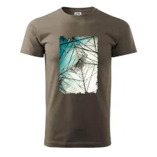 Farebné nebo - stožiare vysokého napätia