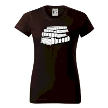 Knihy čiernobiele na sebe