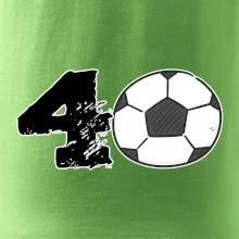 Futbal okrúhle narodeniny 40