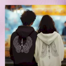 Párova mikina - Jeho anjel , Jej strážca