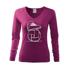 Futbalová lopta kopačka jedným ťahom Futbalová lopta kopačka jedným ťahom