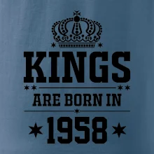 Kings are born in 1958