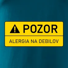 Pozor alergia na debilov Pozor alergia na debilov