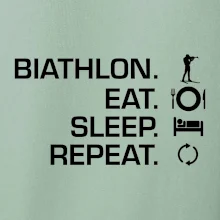 Biathlon Eat Sleep Repeat Biathlon Eat Sleep Repeat