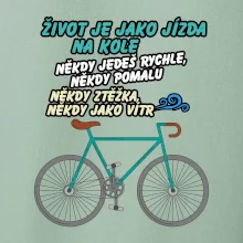 Život je jako jízda na kole