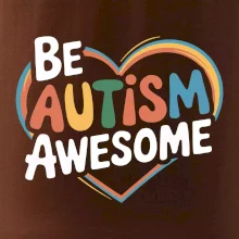 Be autism awesome srdce
