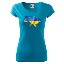 Ukrajina vlajka mapa Ukrajina vlajka mapa