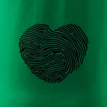 Odtlačok prsta srdce Odtlačok prsta srdce