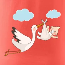 Bocian čakáme bábätko - neutrálne