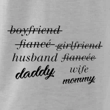 Partnerské tričko nastávajúci rodičia