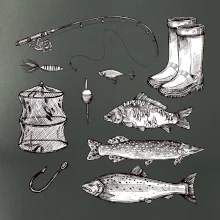 Rybársky set Rybársky set