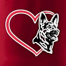 Nemecký ovčiak v srdci Nemecký ovčiak v srdci