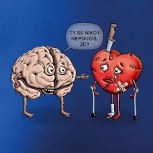 Mozog a srdce - poučenie (Hana-creative)