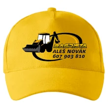 Bagrista v kruhu - vlastný nápis