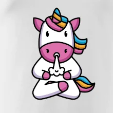 Yoga fučiaci jednorožec