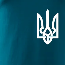 Ukrajina trojzubec prsník Ukrajina trojzubec prsník