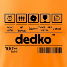 Čiarový kód - dedko