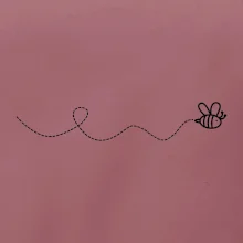 Dráha letu včely - vlnovka Dráha letu včely - vlnovka