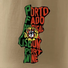 Mapy - názvy miest - Portugalsko