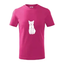 Origami mačka spredu