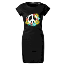 Peace symbol abstraktný