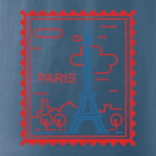 Paríž známka jednoduchá Paríž známka jednoduchá