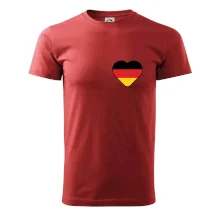 Germany love prso - Nemecká vlajka