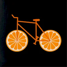 Bicykel pomaranč