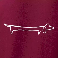 Jazvečík - kreslený