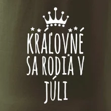 Kráľovné sa rodia v júli