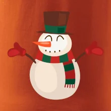 Vianočný snehuliak