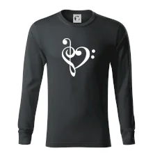 Husľový kľúč srdce Husľový kľúč srdce