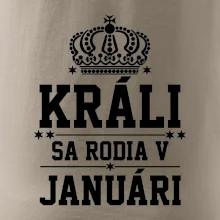 Králi sa rodia v januáry