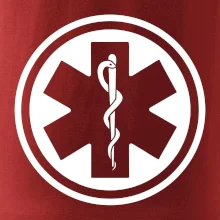 Rescue logo samostatné guľaté